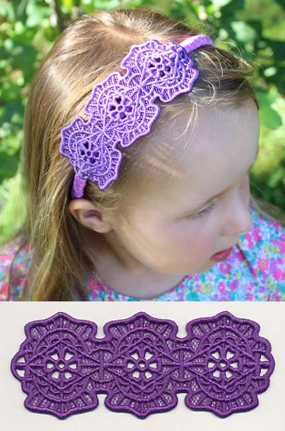 Bohemian Chic Headband (Lace)