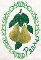 Fruit Cameo - Pears
