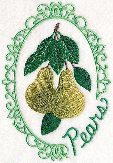 Fruit Cameo - Pears