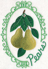 Fruit Cameo - Pears