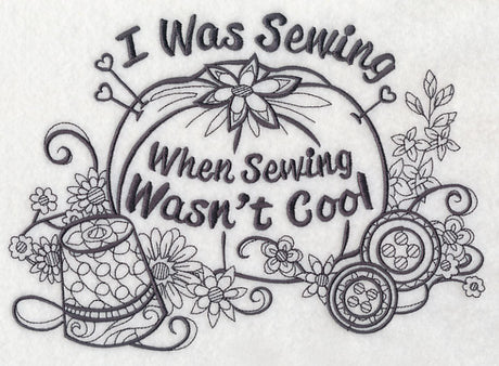 I Was Sewing