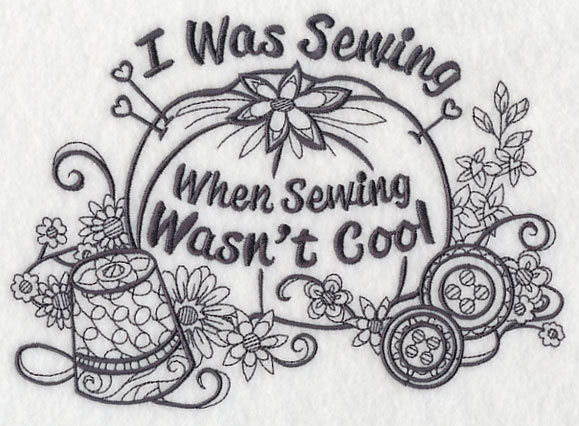 I Was Sewing