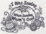I Was Sewing