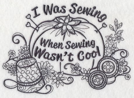 I Was Sewing