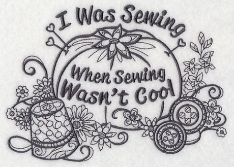 I Was Sewing