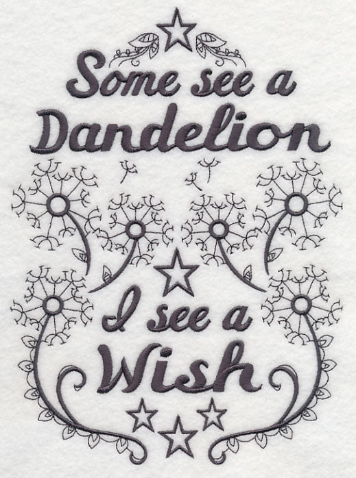 Some See A Dandelion