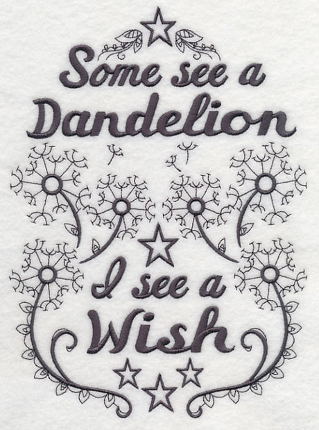 Some See A Dandelion