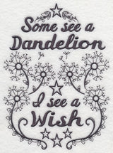 Some See A Dandelion