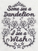Some See A Dandelion