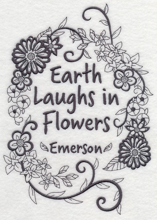 Earth Laughs In Flowers