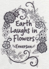 Earth Laughs In Flowers