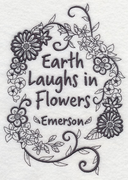 Earth Laughs In Flowers