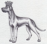 Great Dane in Crown
