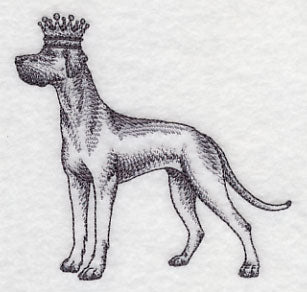 Great Dane in Crown