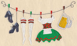 Oktoberfest Barmaid Clothesline