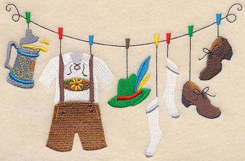 Oktoberfest Bartender Clothesline
