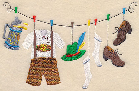 Oktoberfest Bartender Clothesline