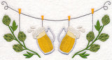 Oktoberfest Beer and Hops Clothesline