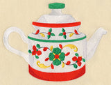 Country Charm Flower Teapot