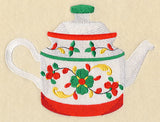 Country Charm Flower Teapot