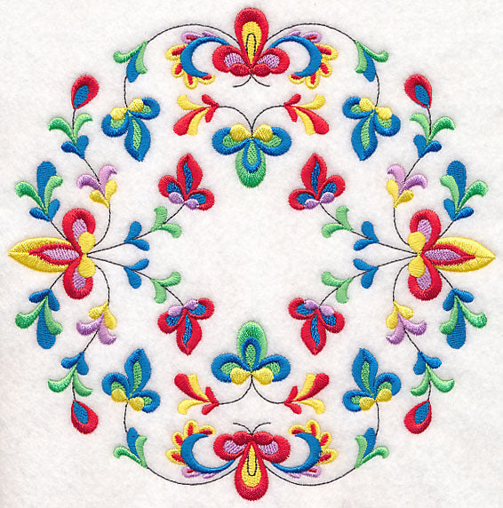 Brilliant Blooms Circle