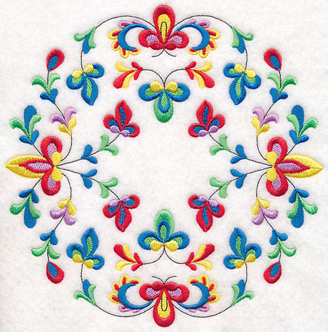 Brilliant Blooms Circle