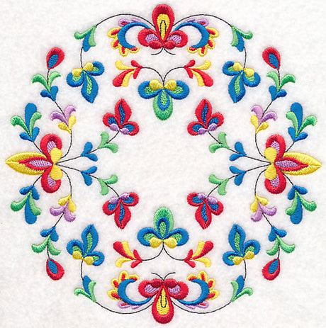 Brilliant Blooms Circle