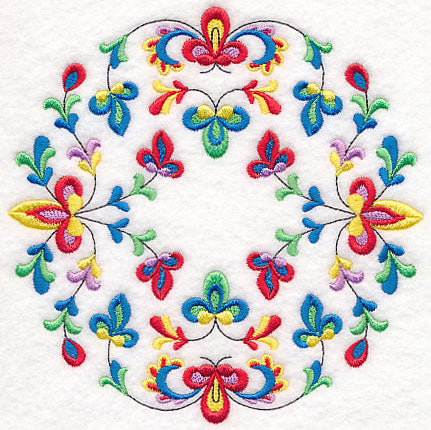 Brilliant Blooms Circle