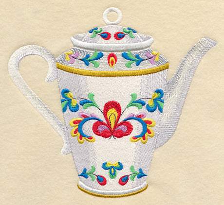 Brilliant Blooms Teapot