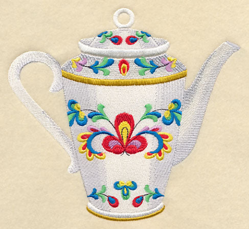 Brilliant Blooms Teapot