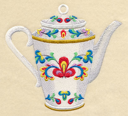Brilliant Blooms Teapot