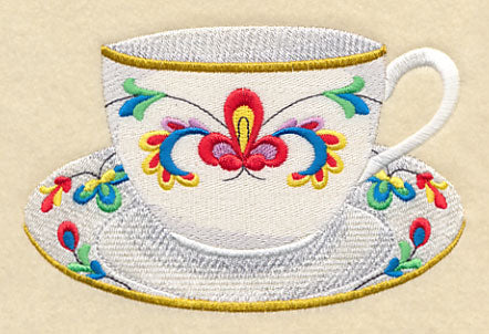 Brilliant Blooms Teacup