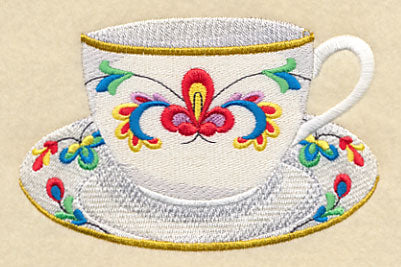 Brilliant Blooms Teacup