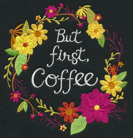 But First, Coffee Wreath