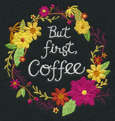 But First, Coffee Wreath