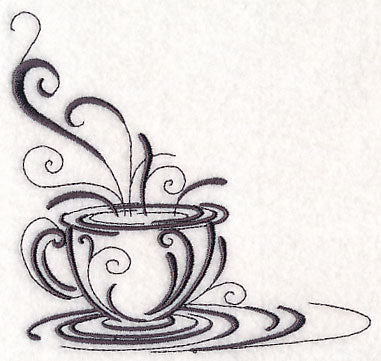 Inky Coffee Cup Corner