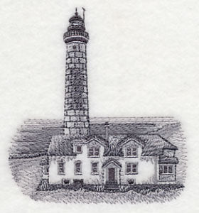 Big Sable Point Lighthouse Sketch (Michigan)