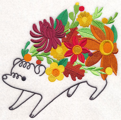 Flowery Forest Hedgehog