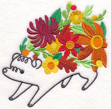 Flowery Forest Hedgehog