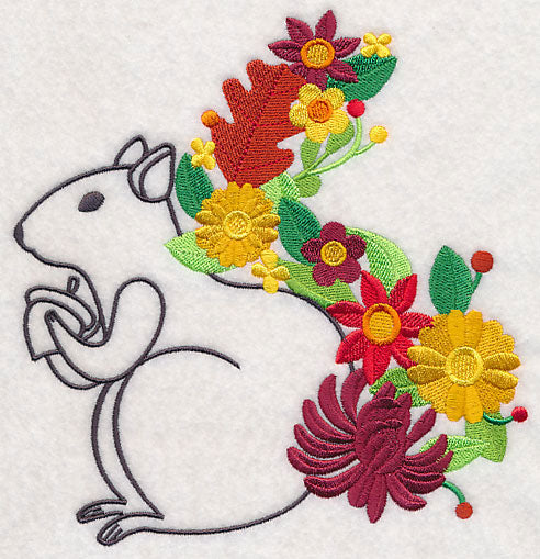 Flowery Forest Squirrel