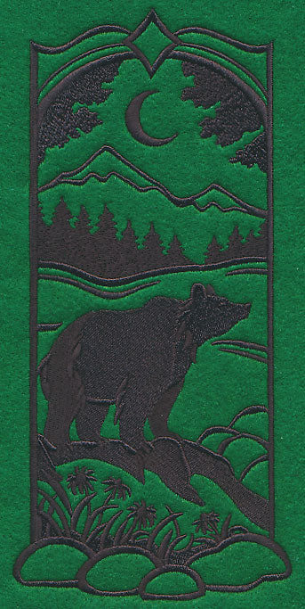 Wild Woods Silhouette - Bear