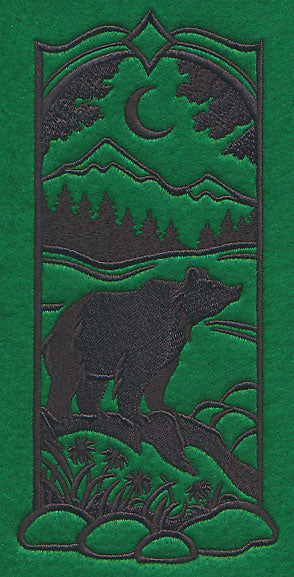 Wild Woods Silhouette - Bear