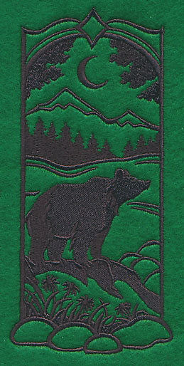 Wild Woods Silhouette - Bear