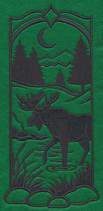 Wild Woods Silhouette - Moose