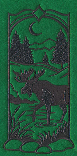 Wild Woods Silhouette - Moose