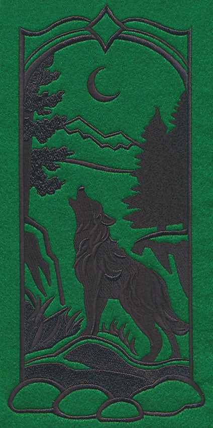 Wild Woods Silhouette - Wolf