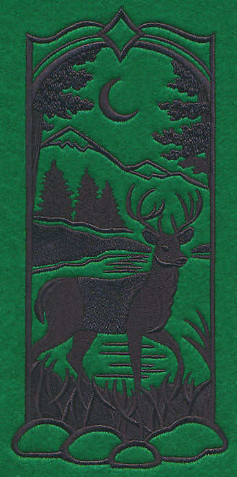 Wild Woods Silhouette - Deer