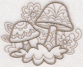 Doodle Mushrooms