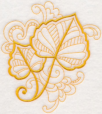 Doodle Cottonwood Leaf
