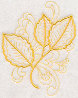 Doodle Elm Leaf